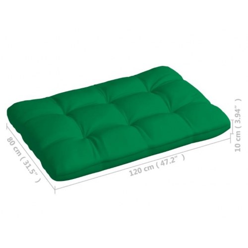Hynder til pallesofa 7 stk. grøn