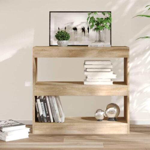Bogreol/rumdeler 80x30x72 cm sonoma-eg