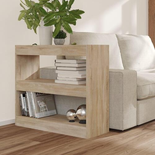 Bogreol/rumdeler 80x30x72 cm sonoma-eg