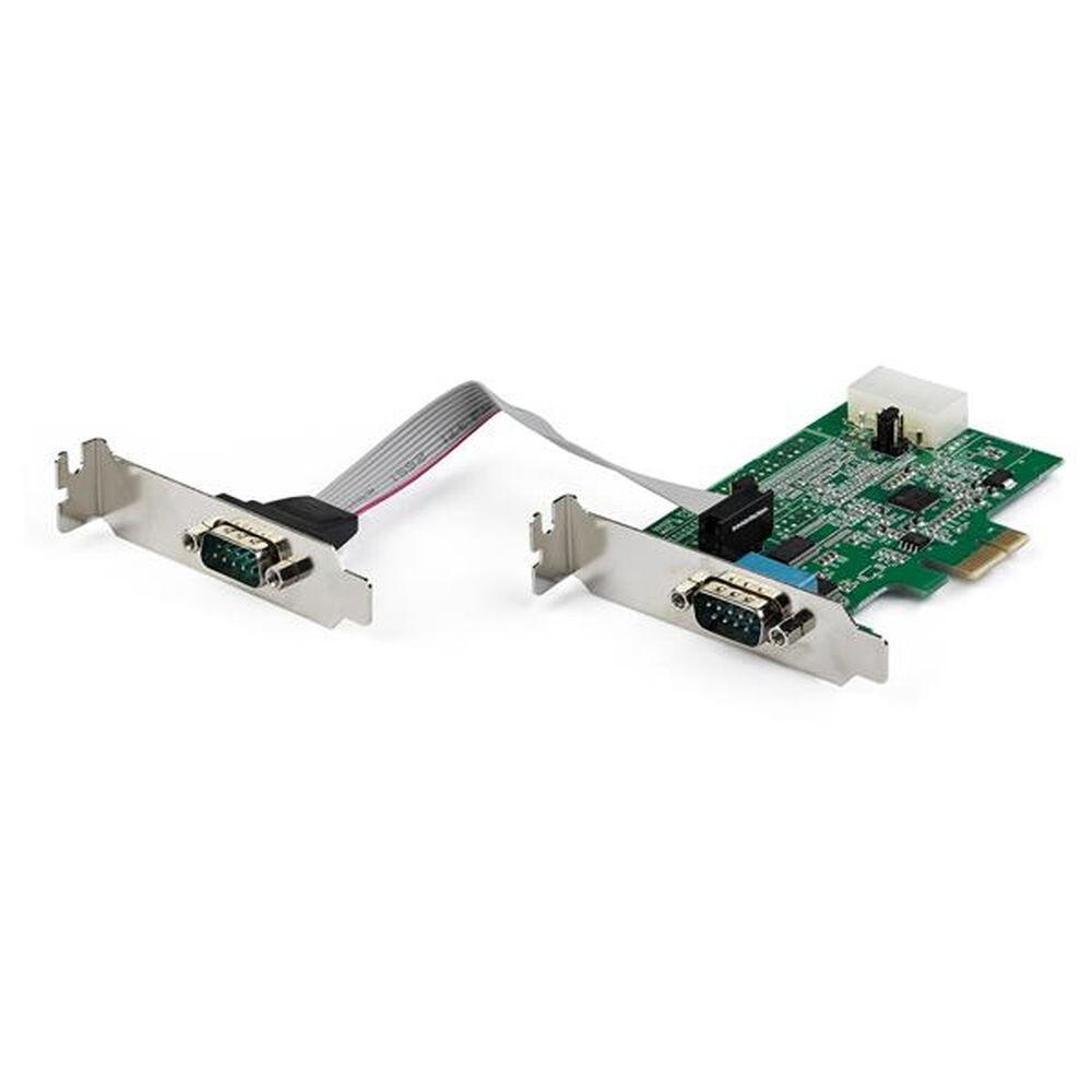 PCI Express controllerkort Startech PEX2S953LP - 2x RS-232