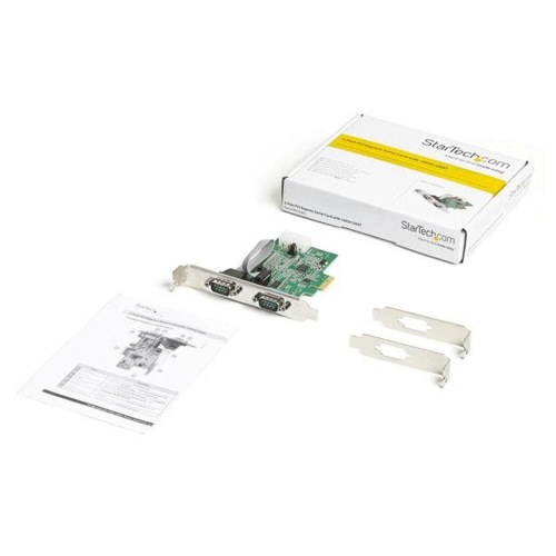Startech PCI-kort PEX2S953 - PCIe RS-232 2 porte