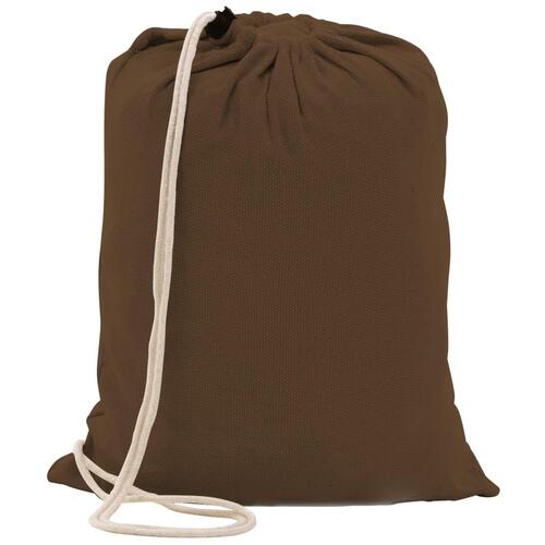 Foldbar hængekøje 2-personers brun 360 x 150 cm