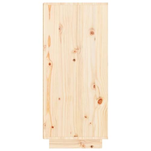Skoreol 60x35x80 cm massivt fyrretræ
