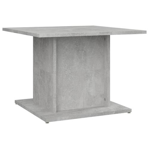 Sofabord 55,5x55,5x40 cm konstrueret træ betongrå