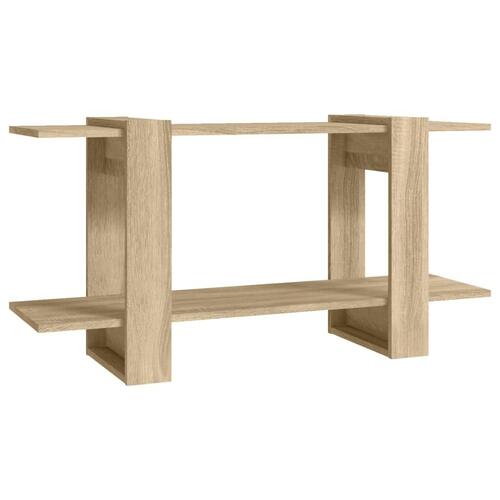 Bogreol 100x30x51 cm konstrueret træ sonoma-eg