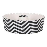 Bageform Quttin Sort 18 x 6 cm 4 Dele