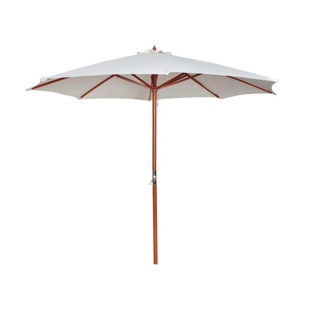 Parasol 300x258 cm sandfarvet