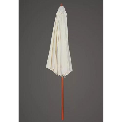Parasol 300x258 cm sandfarvet