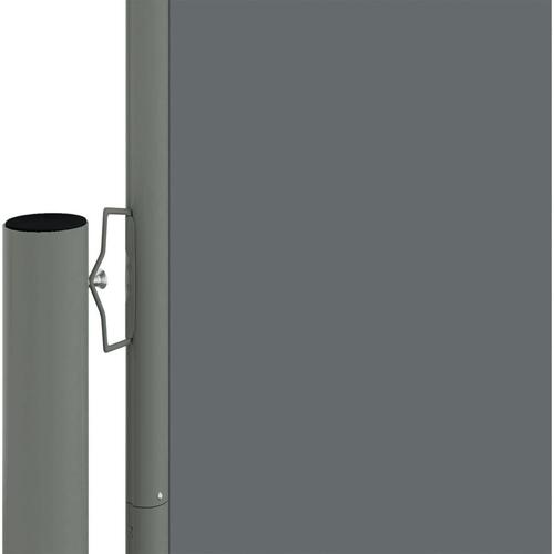 Sammenrullelig sidemarkise 180x600 cm antracitgrå