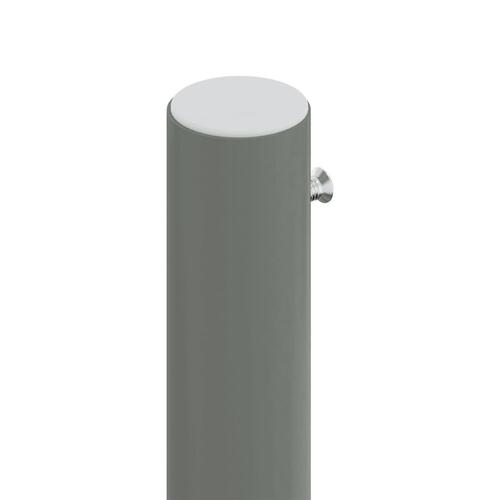 Sammenrullelig sidemarkise 180x600 cm blå