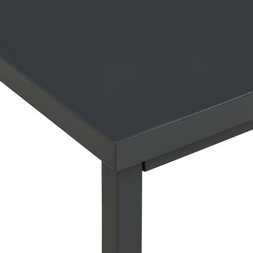 Industrielt skrivebord med skuffer 105x52x75cm stål antracitgrå