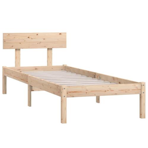 Sengeramme 100x200 cm massivt fyrretræ