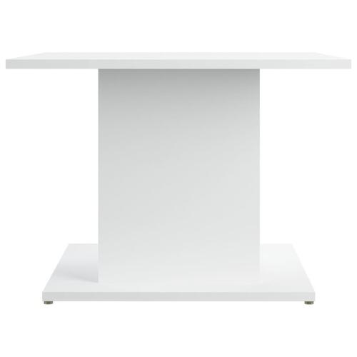 Sofabord 55,5x55,5x40 cm konstrueret træ hvid