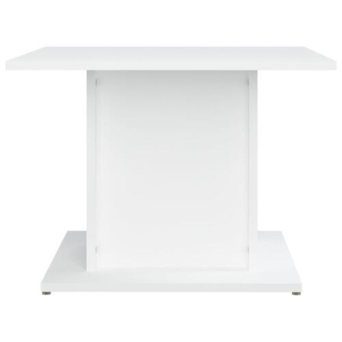 Sofabord 55,5x55,5x40 cm konstrueret træ hvid