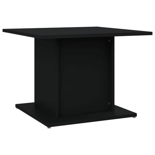 Sofabord 55,5x55,5x40 cm konstrueret træ sort