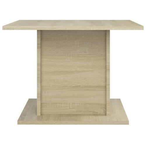 Sofabord 55,5x55,5x40 cm konstrueret træ sonoma-eg