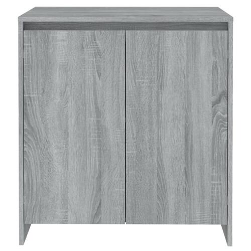 Skænk 70x41x75 cm konstrueret træ grå sonoma-eg