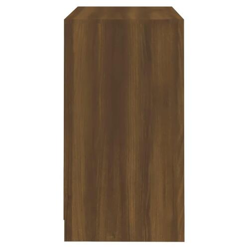 Skænk 70x41x75 cm konstrueret træ brun egetræsfarve