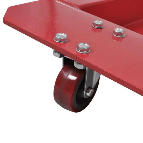 Motorcykel Dolly Motorcykel Stand Rød