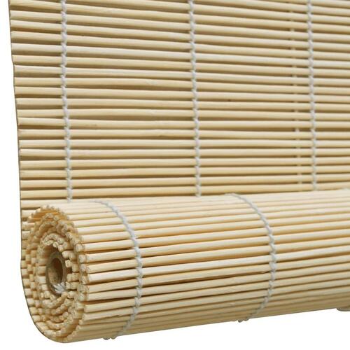Rullegardin 150x220 cm naturlig bambus