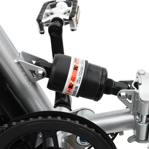 Foldbar elcykel med lithium-ion-batteri aluminiumslegering