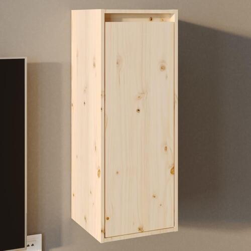 Vægskab 30x30x80 cm massivt fyrretræ