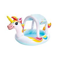 Oppustelig Pool til Børn Intex Enhjørning 254 x 132 x 109 cm (254 x 132 x 109 cm)