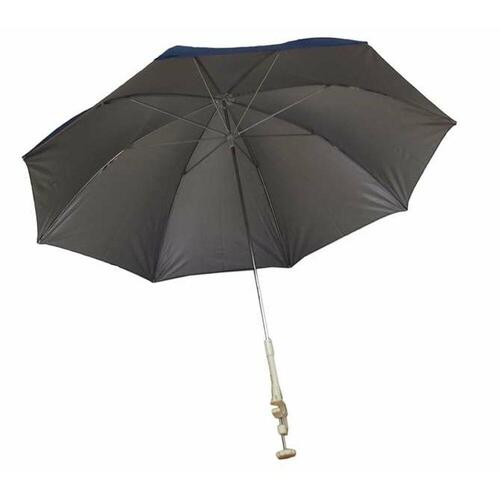 Parasol til strandstol Blå (120 cm)