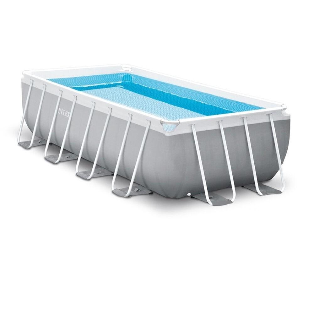 Fritstående pool Intex Prism Frame 400 × 200 × 100 cm (26788NP)