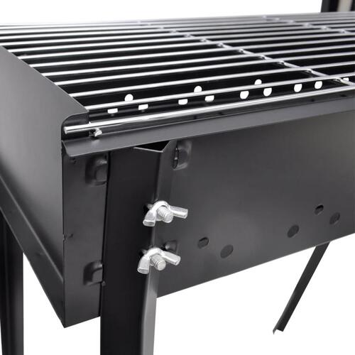 Firkantet kulgrill 75 x 28 cm
