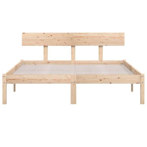 Sengeramme 120x200 cm massivt fyrretræ