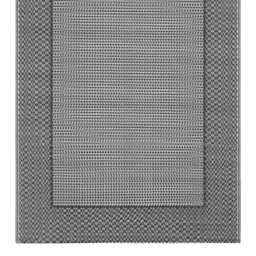 Udendørstæppe ARAKIL 160x230 cm PP grå
