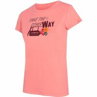 Kortærmet T-shirt til Kvinder Trangoworld Myra Pink M