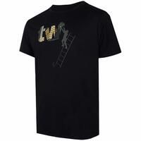 Kortærmet T-shirt til Mænd Trangoworld Konak Sort M
