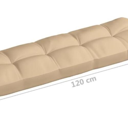Pallehynder 3 stk. stof beige