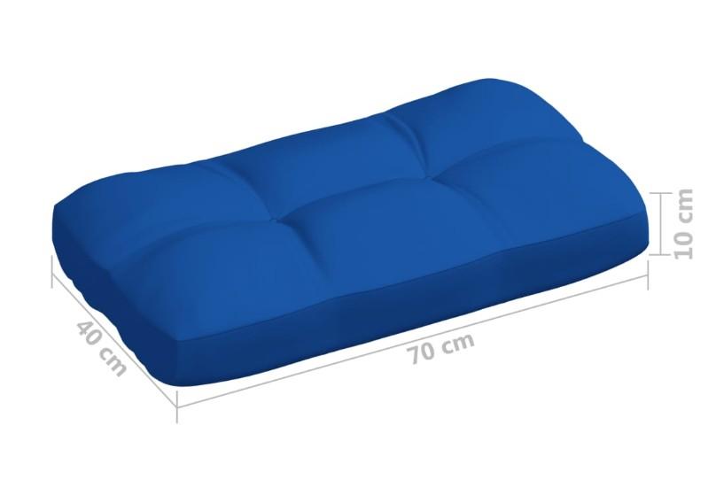 Pallehynder 3 stk. stof kongeblå