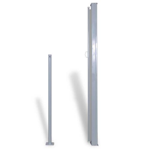 Sidemarkise til terrasse 160x300 cm cremefarvet