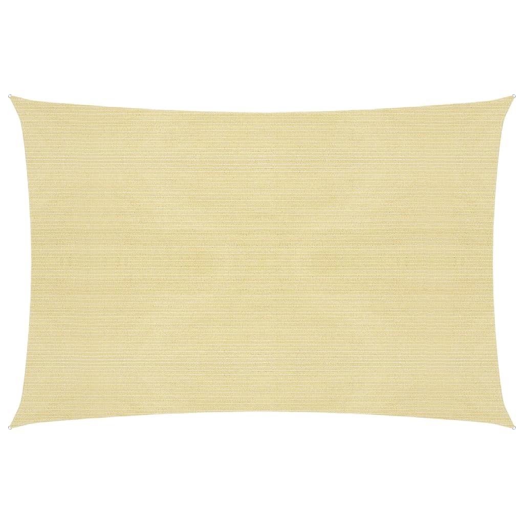 Solsejl 2X2,5 M 160 G/M² Hdpe Beige - 5 x 7 m