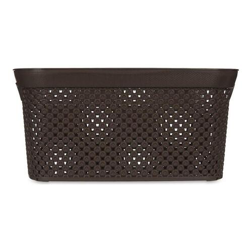 Kurv Brun Plastik 10 L 24 x 17 x 35 cm