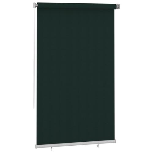 Udendørs rullegardin 140x230 cm HDPE mørkegrøn