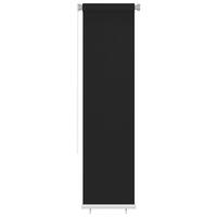 Udendørs rullegardin 60x230 cm HDPE sort