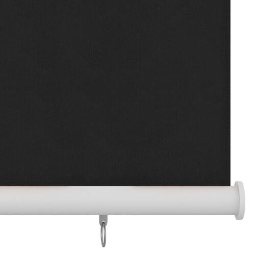 Udendørs rullegardin 60x230 cm HDPE sort