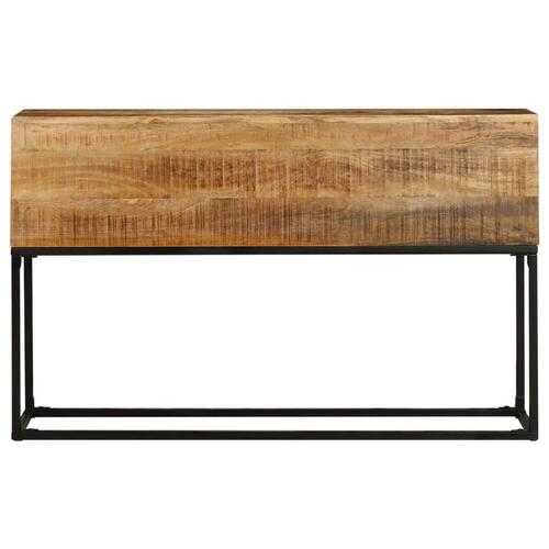 Konsolbord 120x30x75 cm ru mangotræ