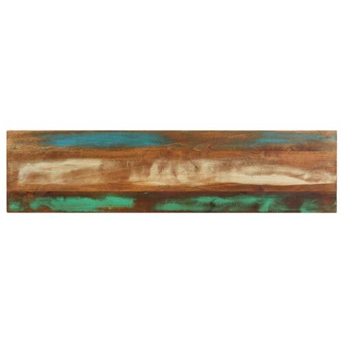 Konsolbord 120x30x75 cm massivt genbrugstræ
