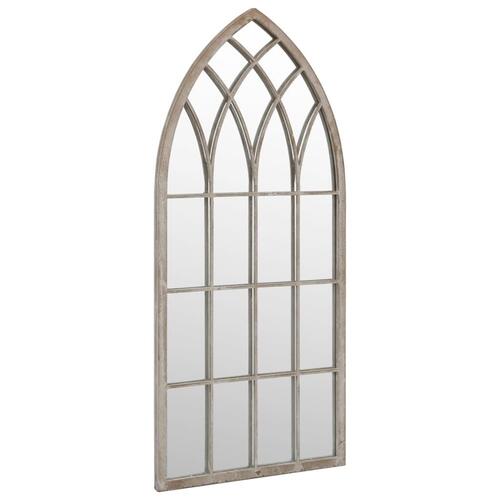 Spejl 100x45 cm jern sandfarvet
