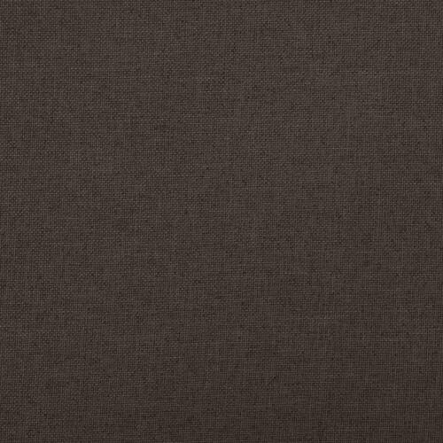 Foldbar opbevaringsbænk 76x38x38 cm kunstlærred mørkebrun