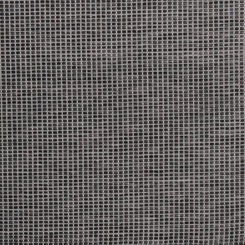 Fladvævet udendørstæppe 100 × 200 cm - grå