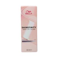 Permanent hårfarve Wella Shinefinity Nº 07/81 (60 ml)