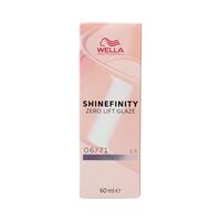 Permanent hårfarve Wella Shinefinity Nº 06/71 (60 ml)