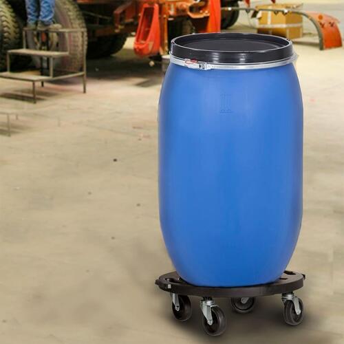 Plantevogn med hjul 40 cm i diameter 275 kg sort
